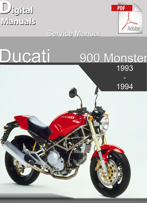 Product picture Ducati 900 Monster 1993-1994 Service Manual